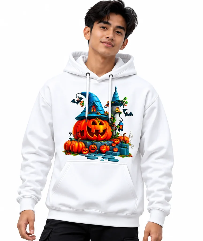 Hotel Transylvania Spooky Pumpkin Castle Hoodie