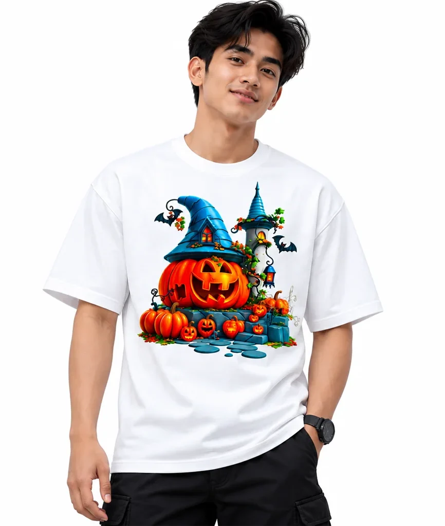 Hotel Transylvania Spooky Pumpkin Castle T-Shirt