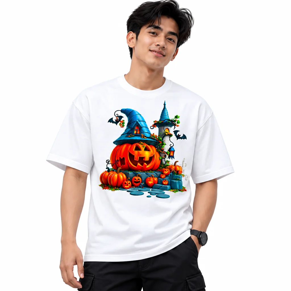Hotel Transylvania Spooky Pumpkin Castle T-Shirt