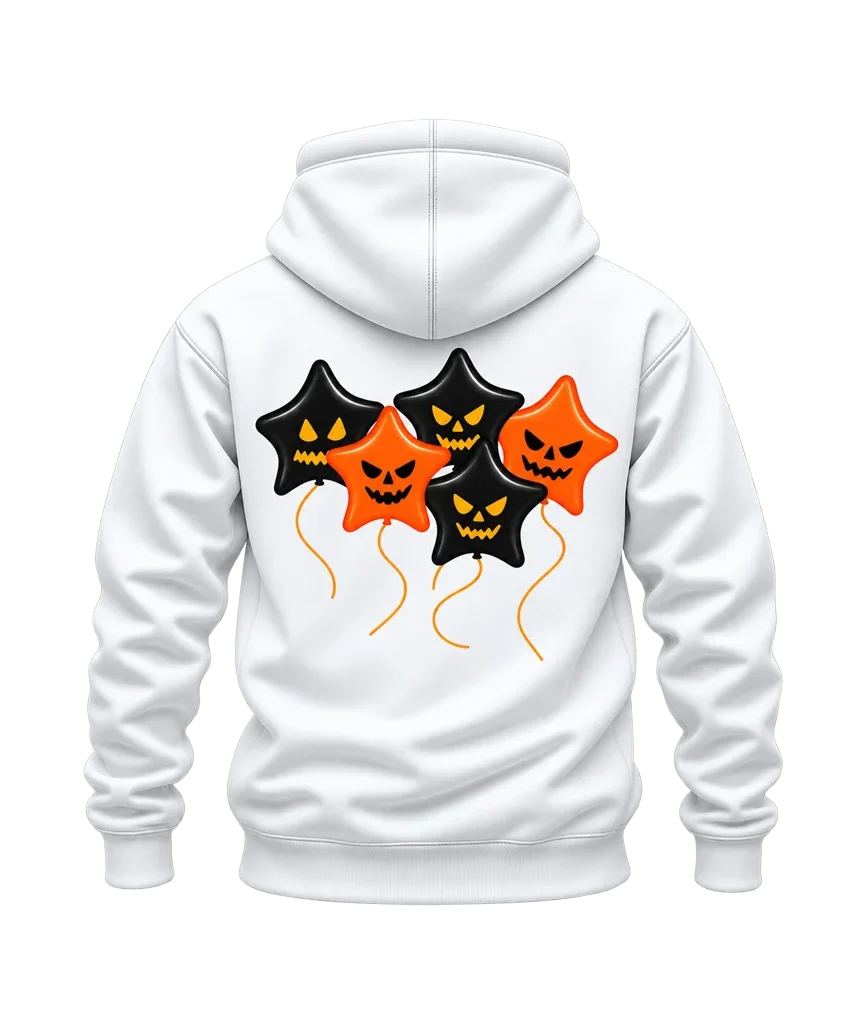 IT Chapter Two Spooky Star Balloons Dual-Print Hoodie