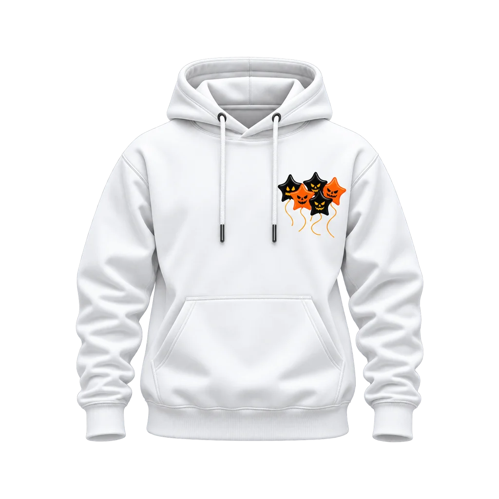 IT Chapter Two Spooky Star Balloons Dual-Print Hoodie