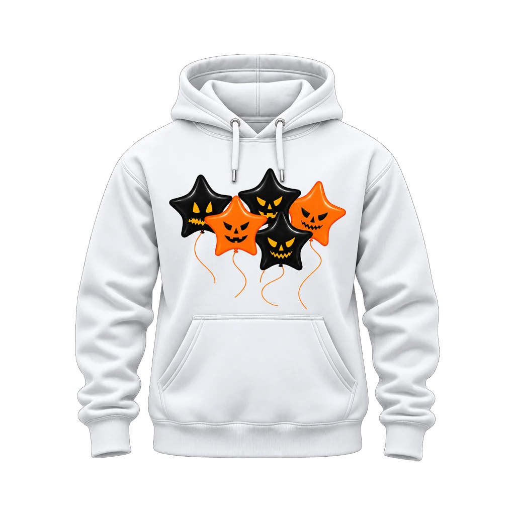 IT Chapter Two Spooky Star Balloons Hoodie