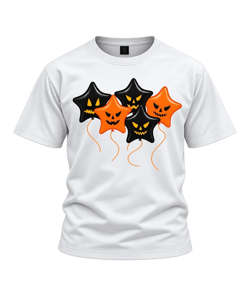 IT Chapter Two Spooky Star Balloons T-Shirt