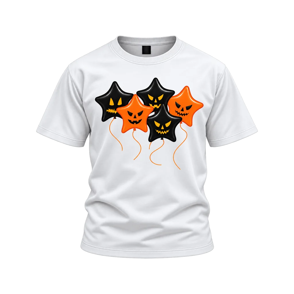 IT Chapter Two Spooky Star Balloons T-Shirt