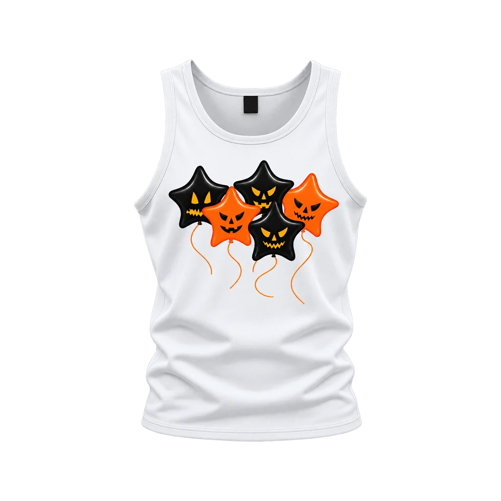 IT Chapter Two Spooky Star Balloons Tank Top