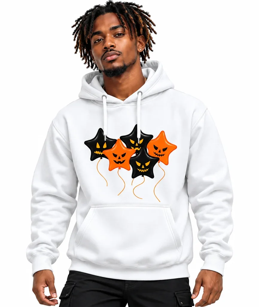 IT Chapter Two Spooky Star Balloons Hoodie