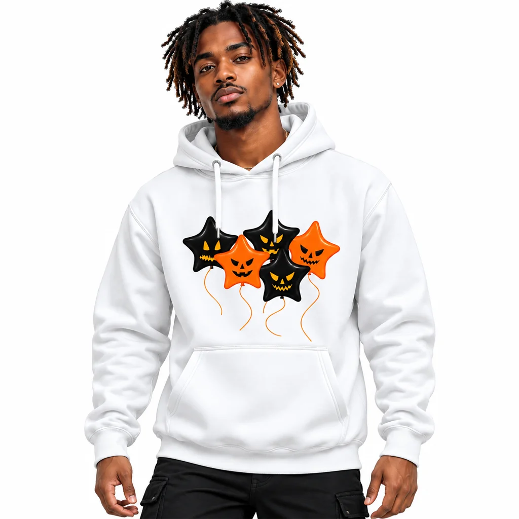 IT Chapter Two Spooky Star Balloons Hoodie