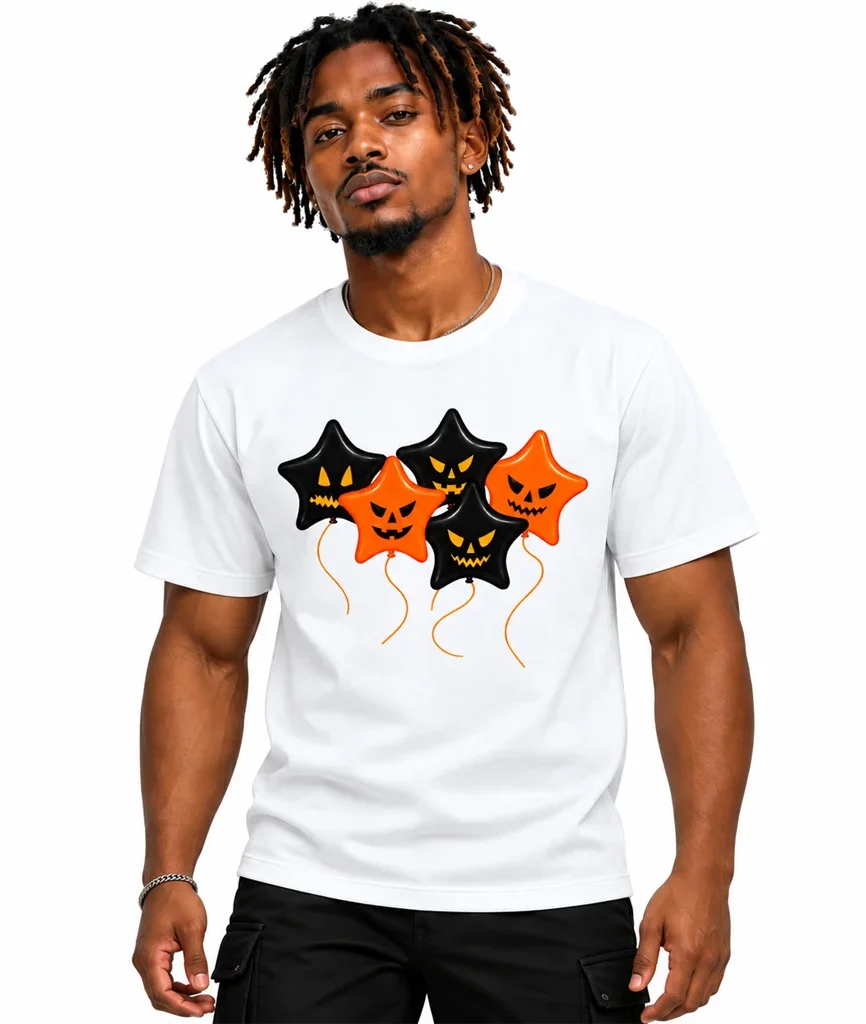 IT Chapter Two Spooky Star Balloons T-Shirt