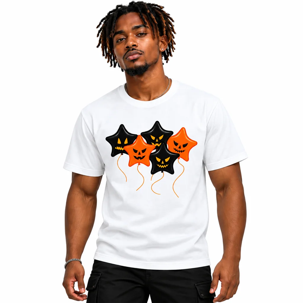 IT Chapter Two Spooky Star Balloons T-Shirt