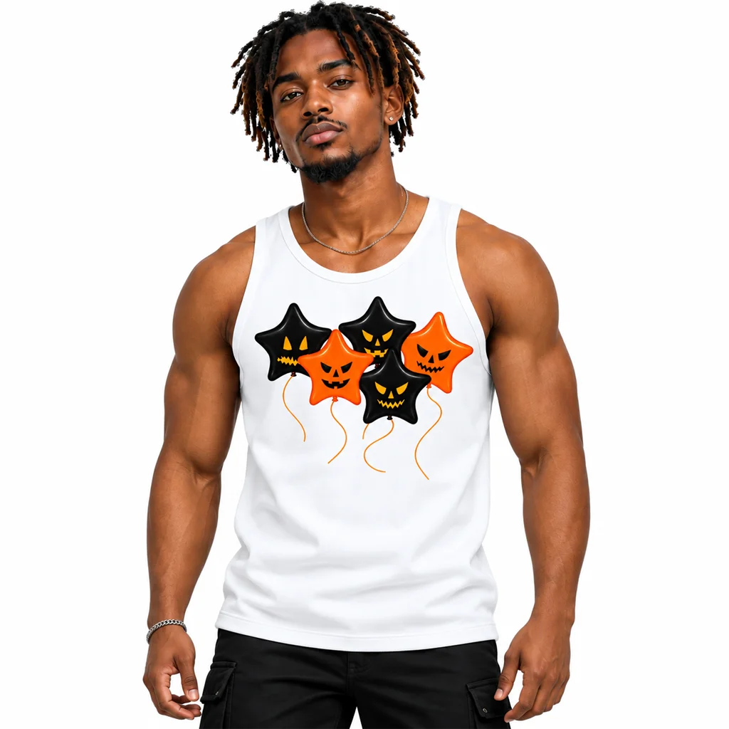 IT Chapter Two Spooky Star Balloons Tank Top