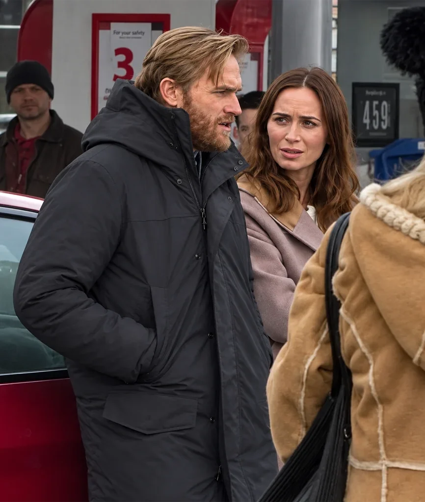 Jackson Disclosure Day Wyatt Russell Black Parka