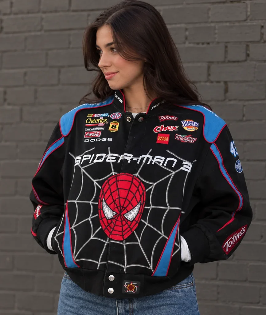 Jeff Hamilton Spider-Man 3 NASCAR Racing Jacket
