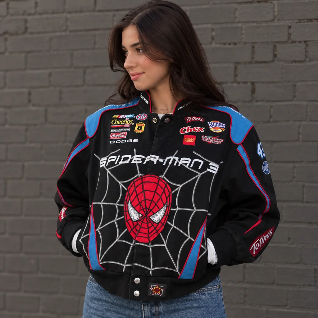 Jeff Hamilton Spider-Man 3 NASCAR Racing Jacket