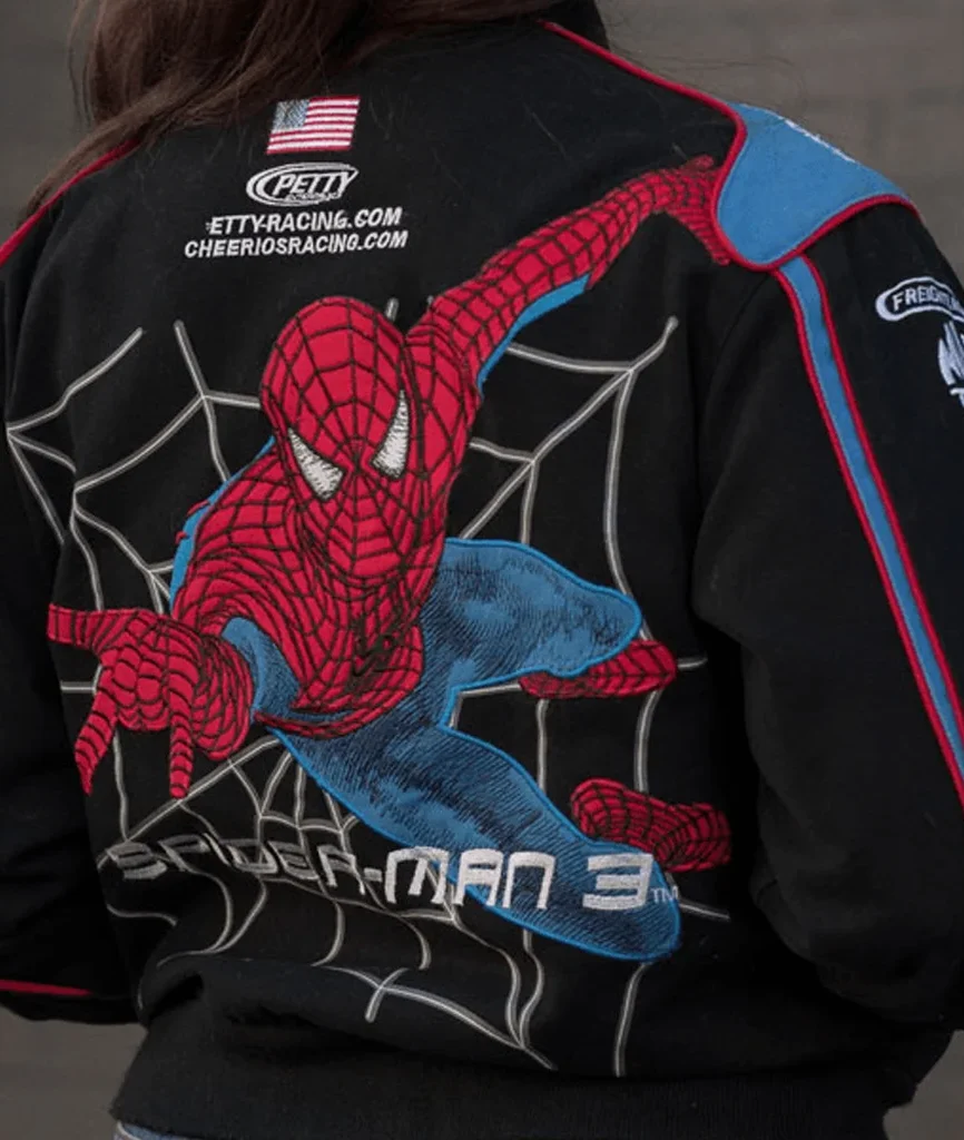 Jeff Hamilton Spider-Man 3 NASCAR Racing Jacket