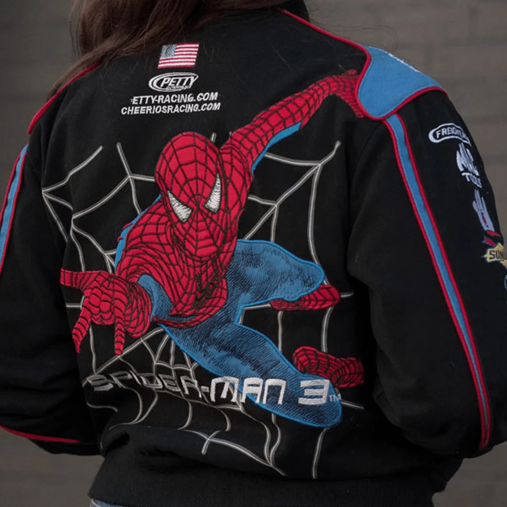 Jeff Hamilton Spider-Man 3 NASCAR Racing Jacket