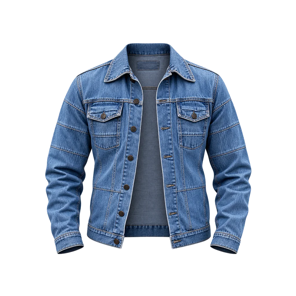 Jesus Revolution Joel Courtney Greg Laurie Blue Denim Jacket
