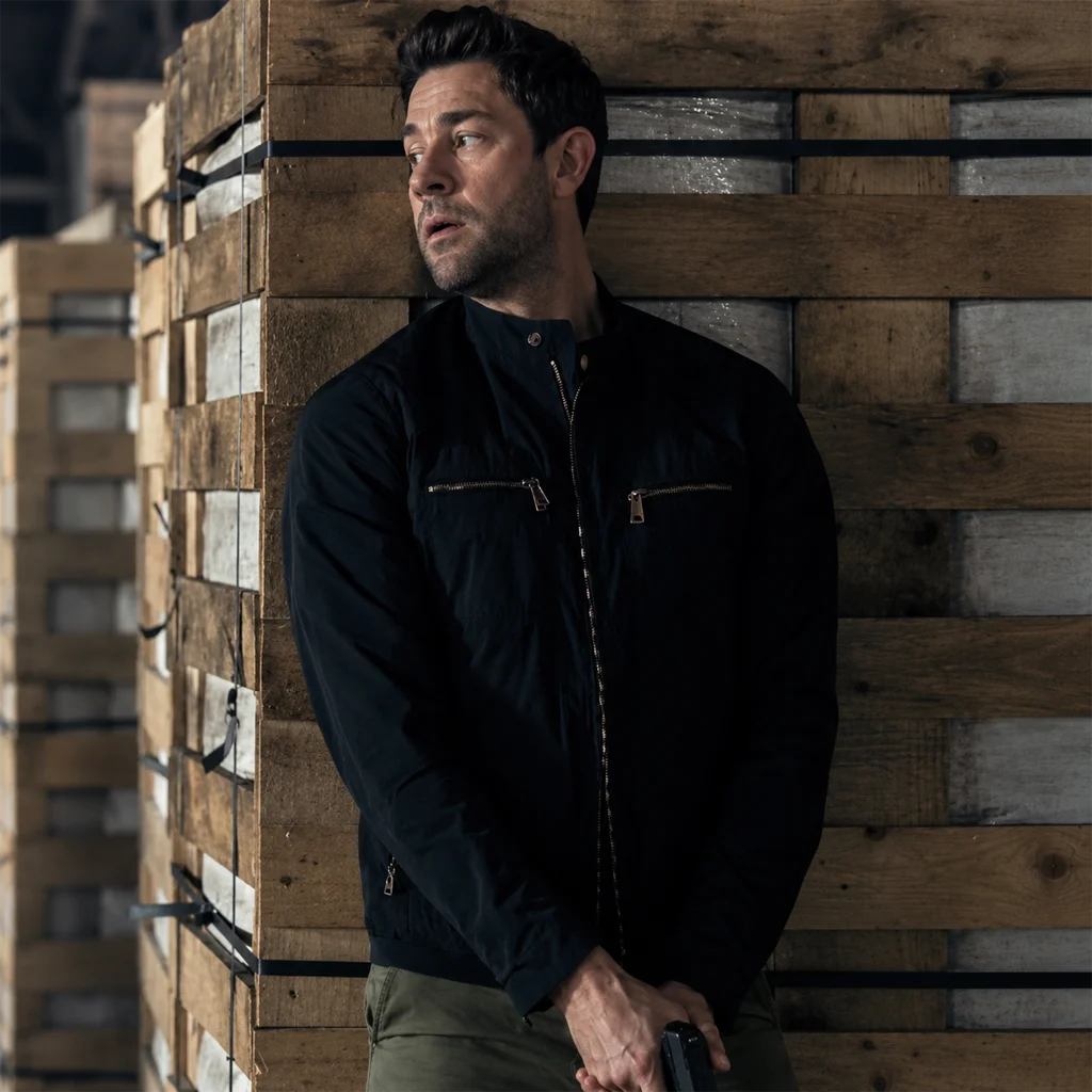 John Krasinski Jack Ryan Season 3 Black Tactical Jacket