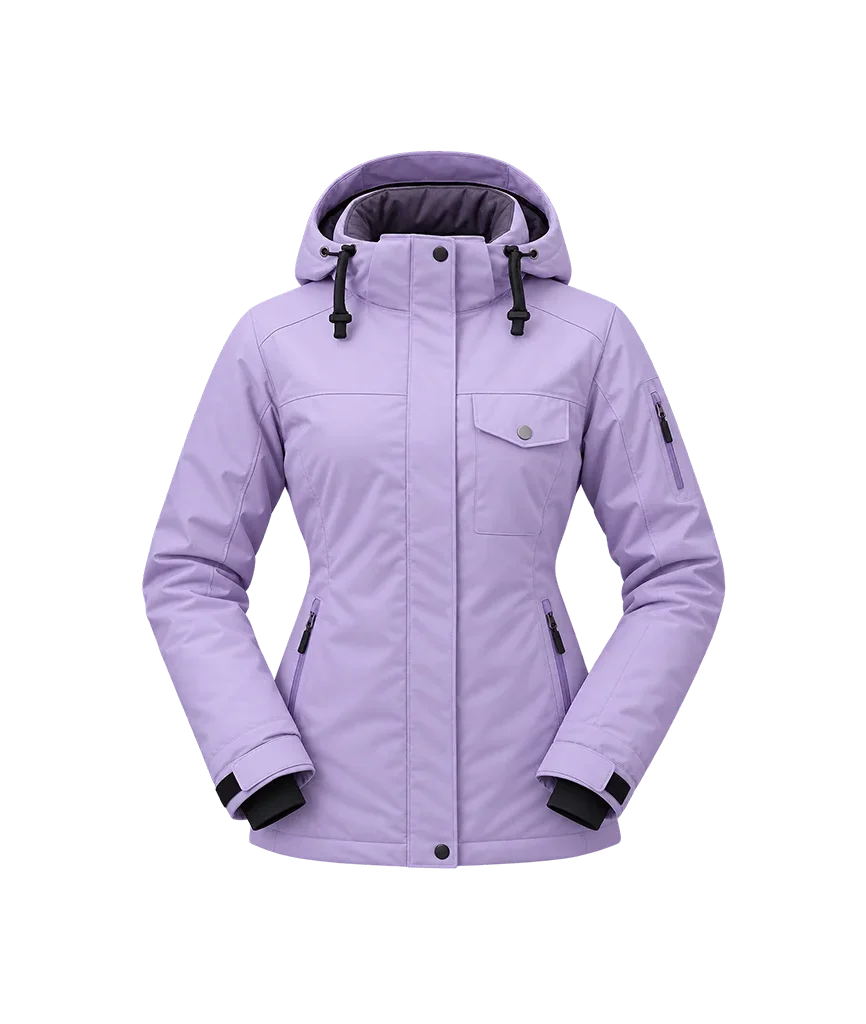Zoey Miller The Other Zoey Josephine Langford Hooded Ski Jacket