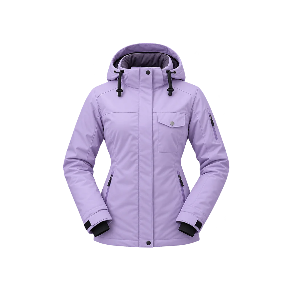 Zoey Miller The Other Zoey Josephine Langford Hooded Ski Jacket