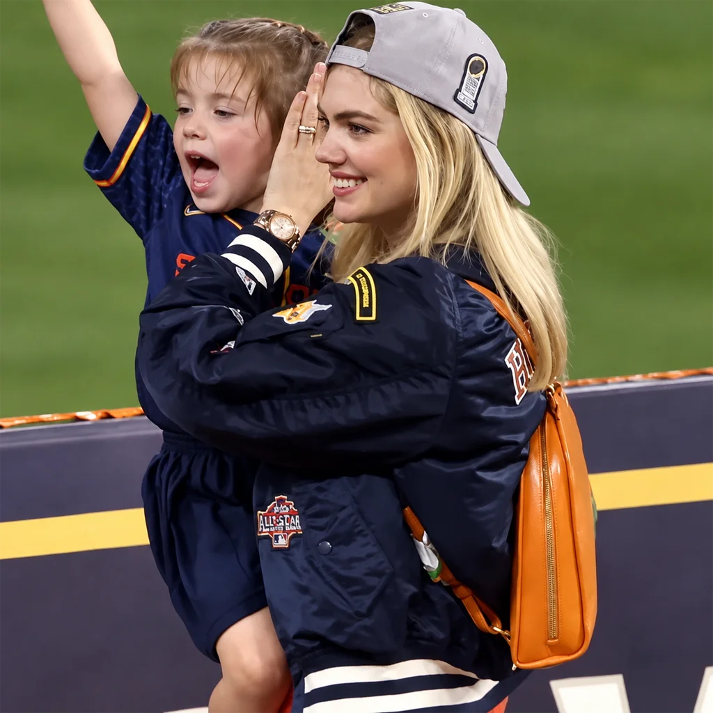 Kate Upton Houston Astros World Series Bomber Jacket