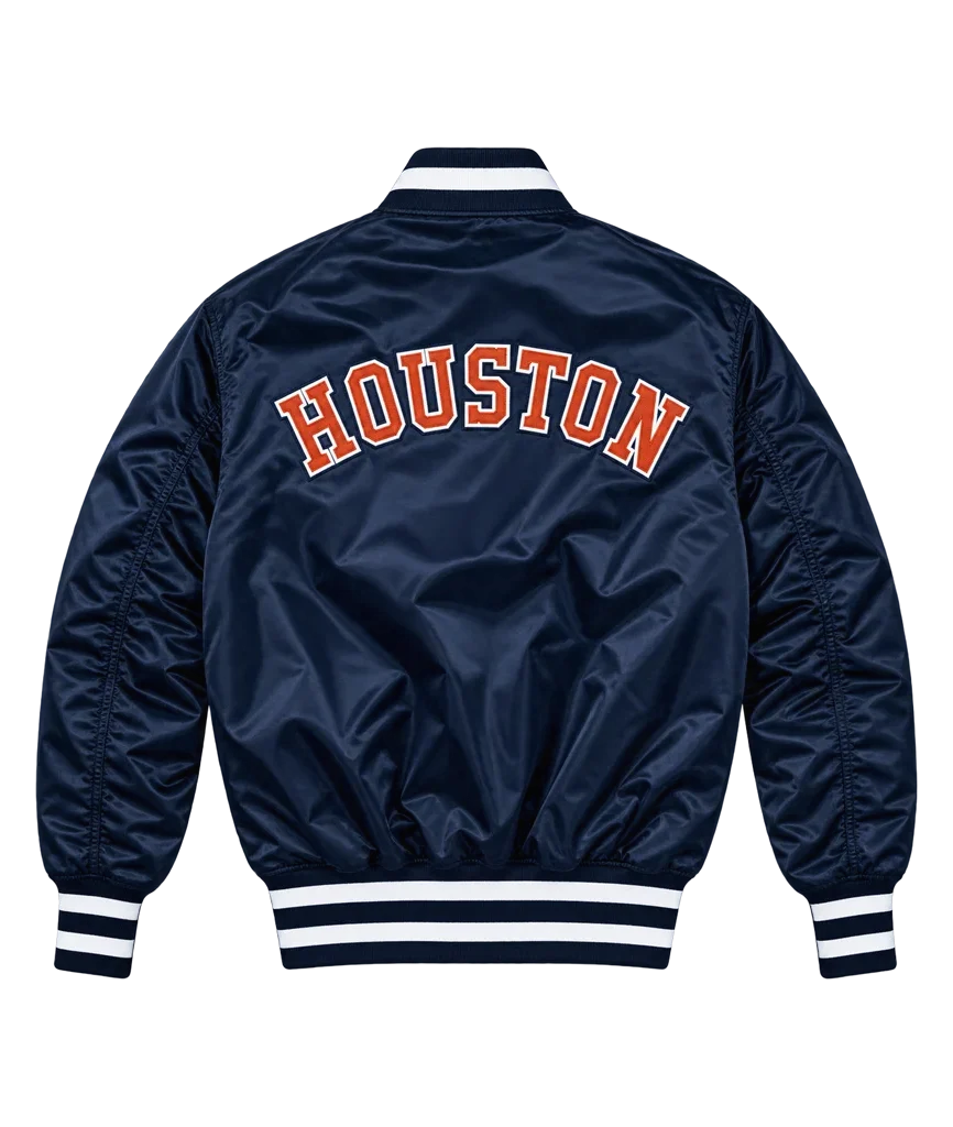 Kate Upton Houston Astros World Series Bomber Jacket
