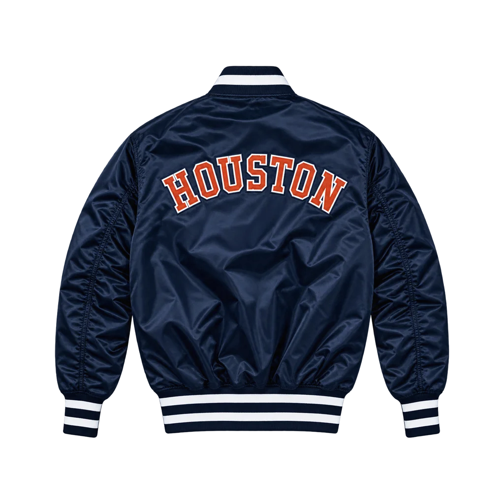 Kate Upton Houston Astros World Series Bomber Jacket