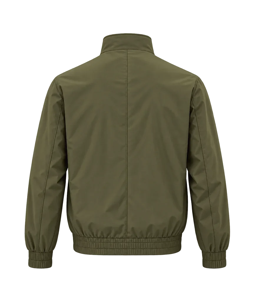 Men’s Lightweight Technical Khaki Bomber Jacket