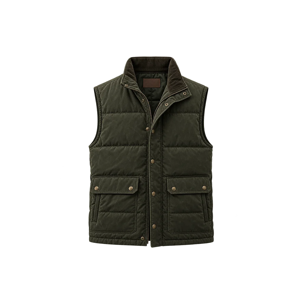 Mal Hokum Michael Patric Puffer Vest