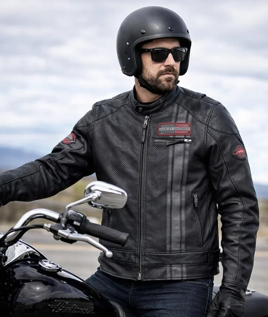 Harley Davidson Men’s Manta Leather Jacket
