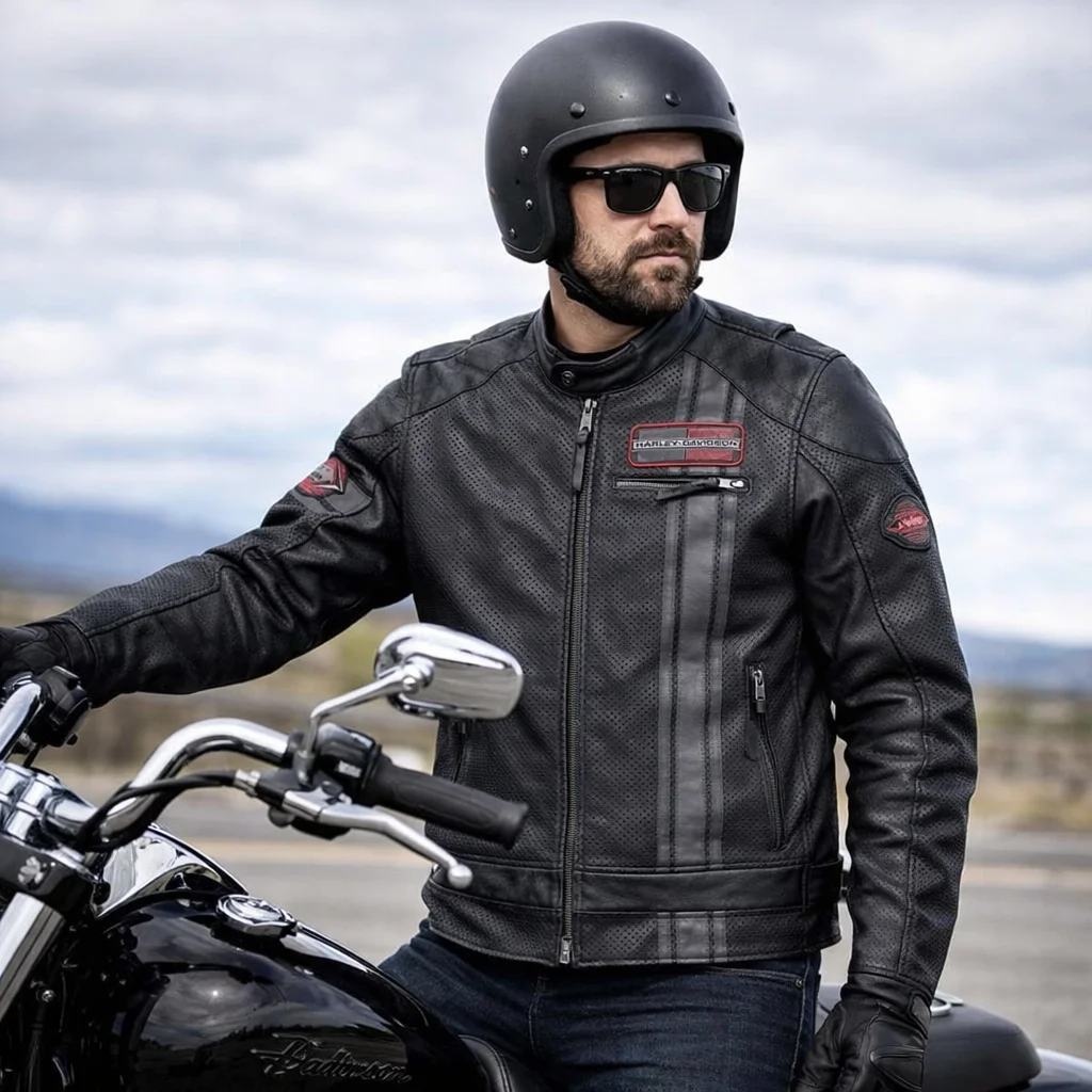 Harley Davidson Men’s Manta Leather Jacket