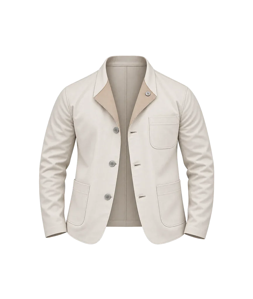 Masters of the Universe Premiere Idris Elba White Cotton Jacket