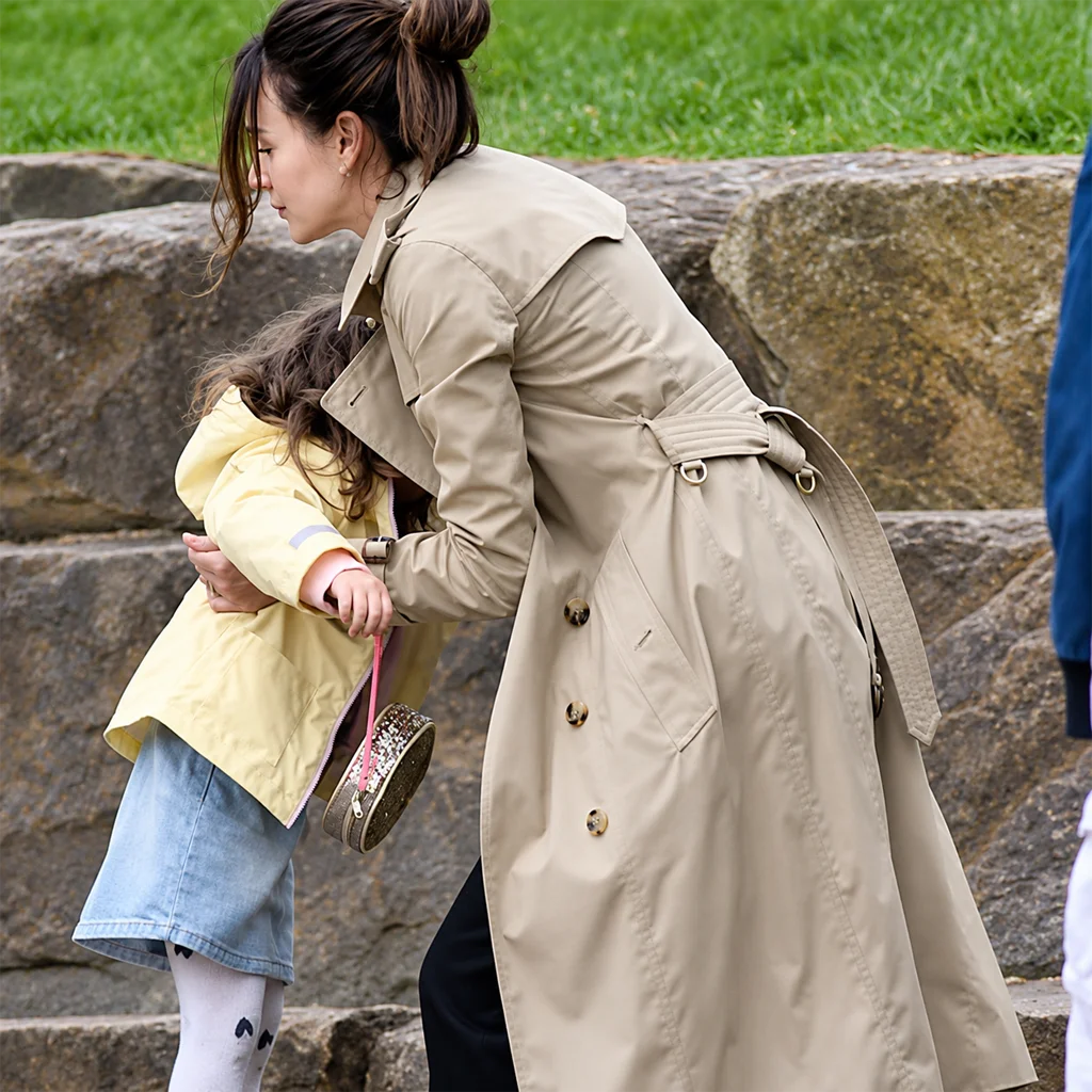 Maya Stern Fool Me Once Michelle Keegan Beige Trench Coat