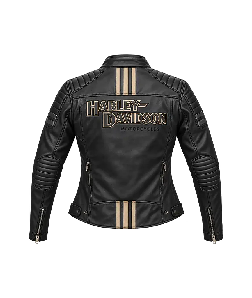Men’s H-D Triple Vent Passing Link II Leather Jacket
