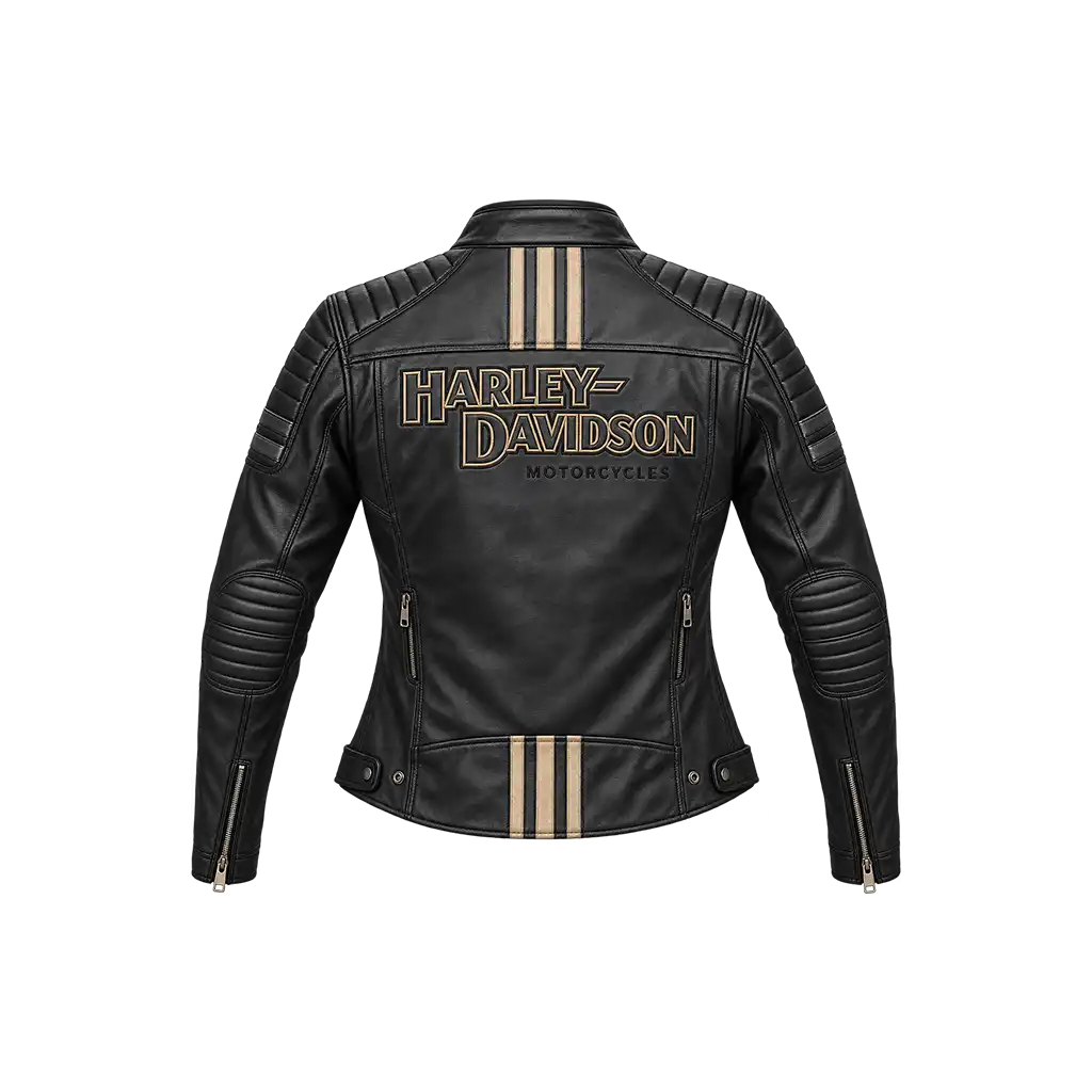 Men’s H-D Triple Vent Passing Link II Leather Jacket