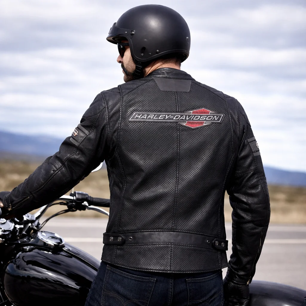 Harley Davidson Men’s Manta Leather Jacket