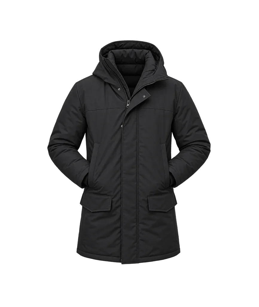 Jackson Disclosure Day Wyatt Russell Black Parka