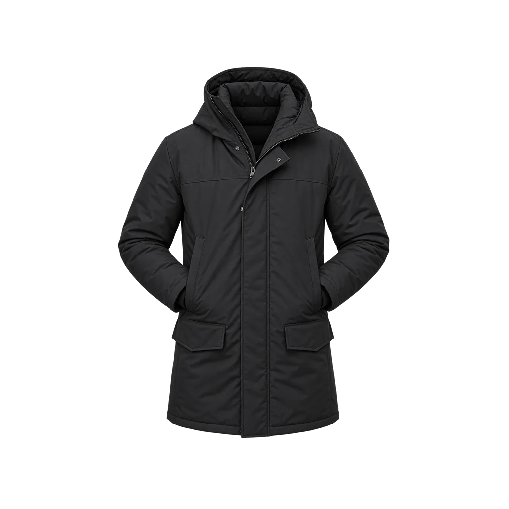 Jackson Disclosure Day Wyatt Russell Black Parka