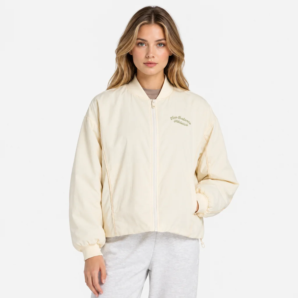 Women’s New Balance Linear Heritage Bomber Jacket