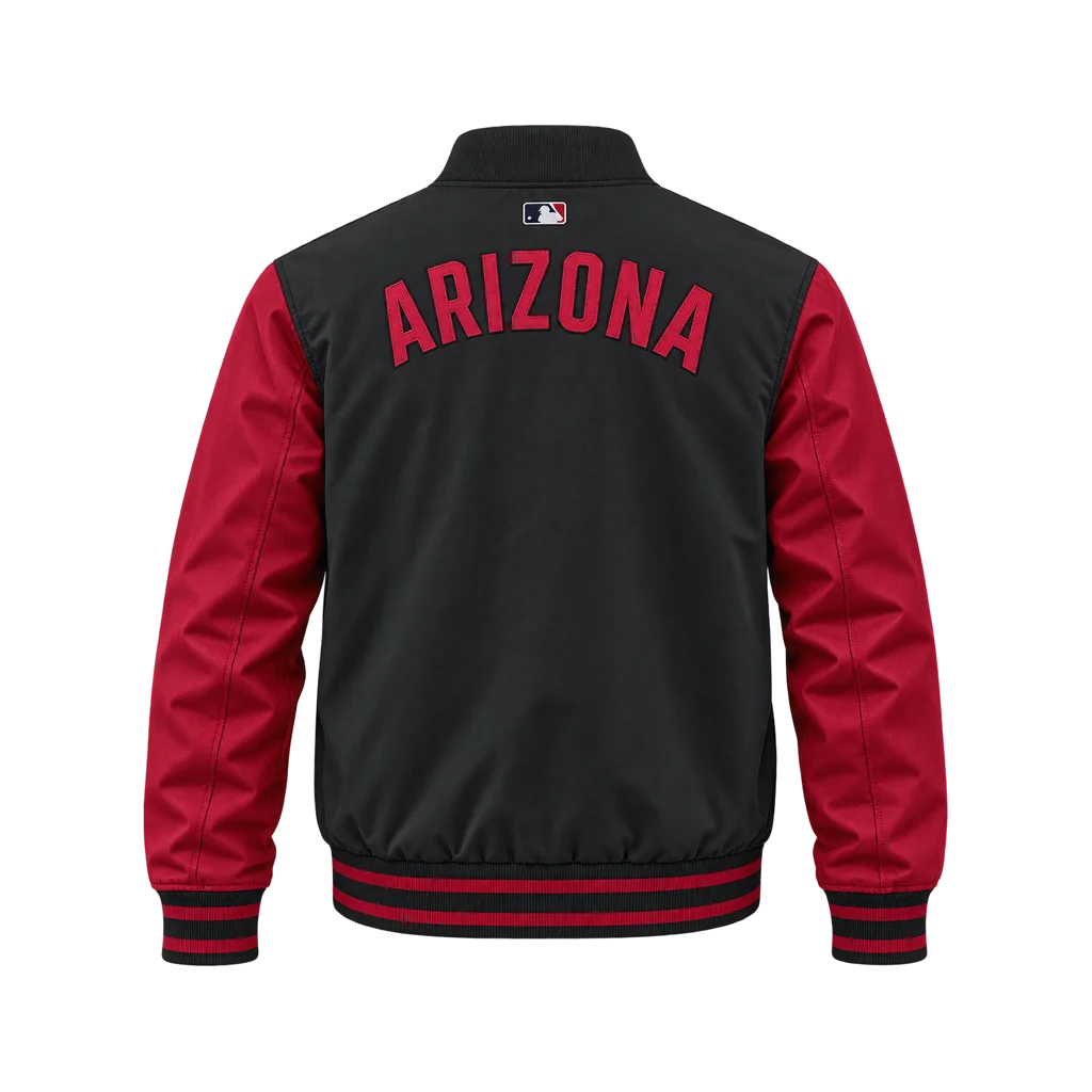 Men’s Nike Arizona Diamondbacks Dugout Bomber Jacket