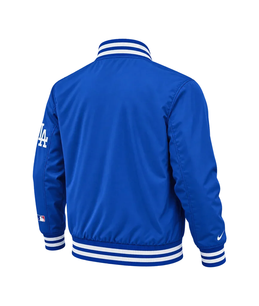 Men’s Nike Los Angeles Dodgers Satin Bomber Jacket