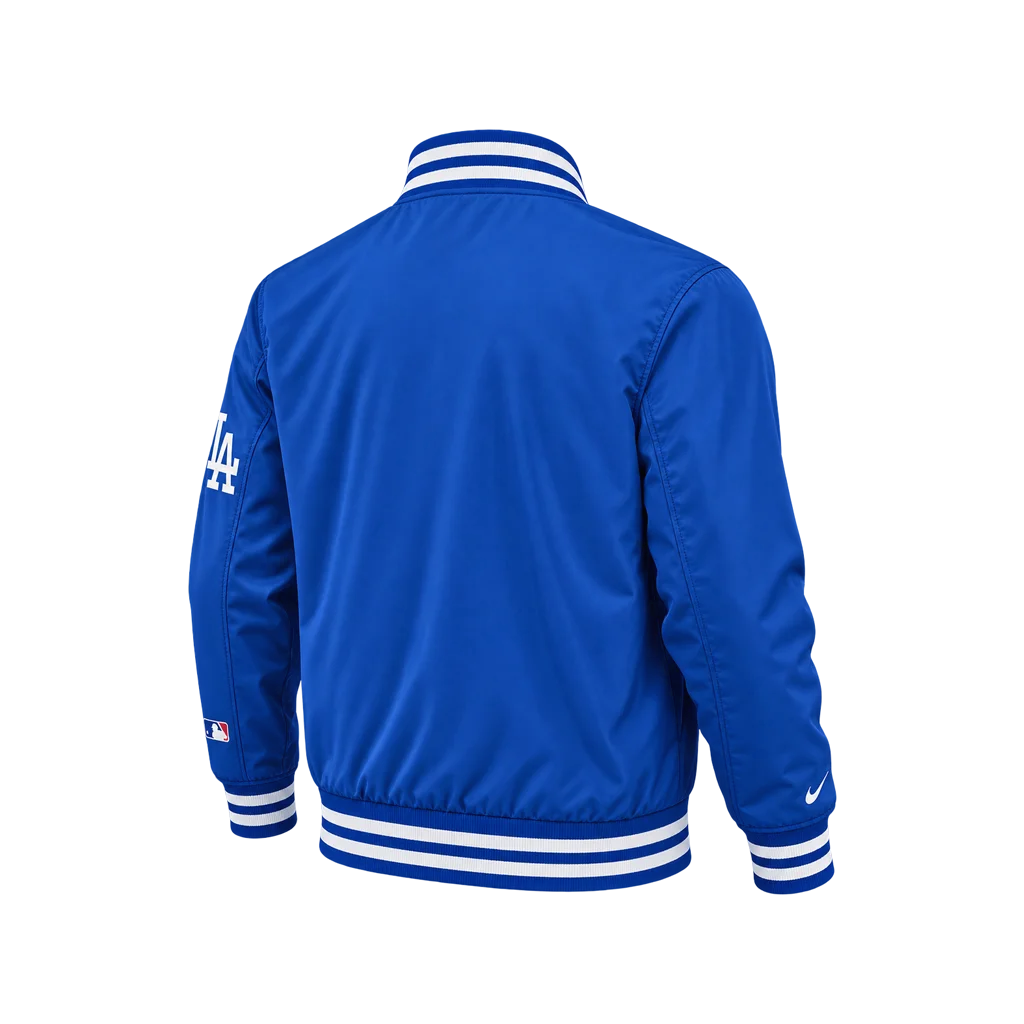 Men’s Nike Los Angeles Dodgers Satin Bomber Jacket