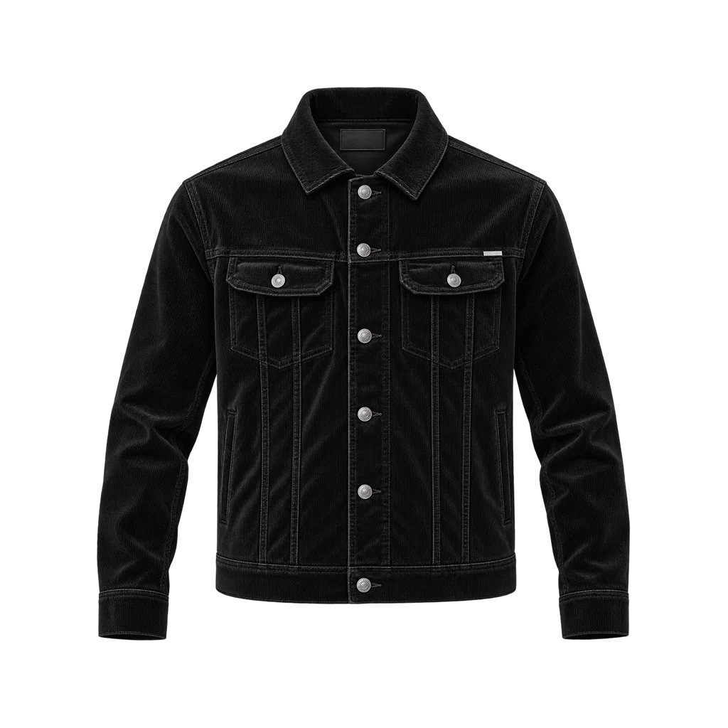 Jason Blum Obsession Movie Black Corduroy Jacket