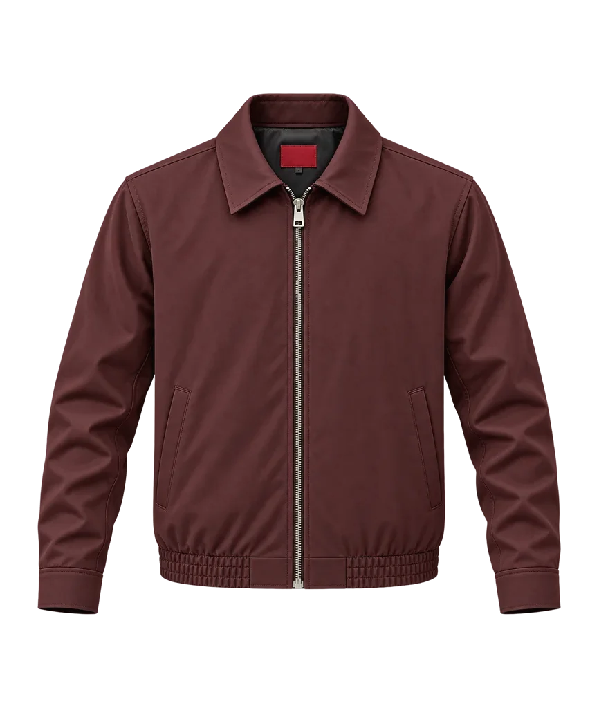 Cooper Tomlinson Obsession Movie Maroon Cotton Jacket