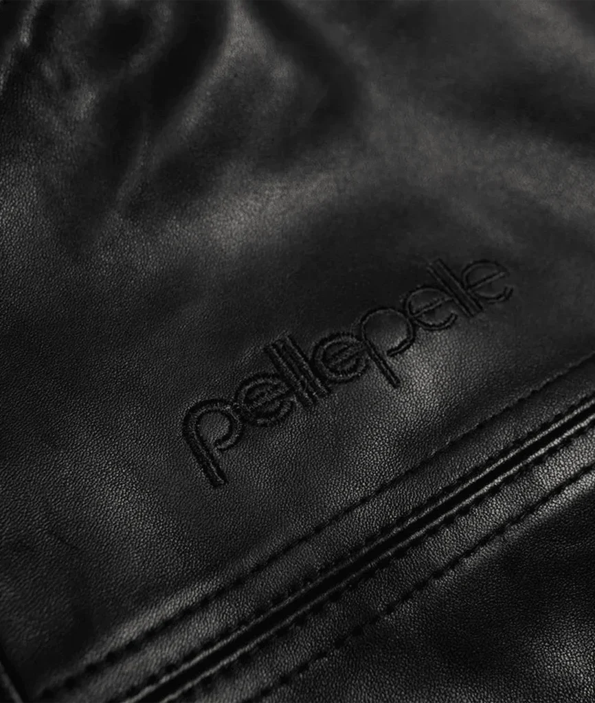 Pelle Pelle Basic Burnish Black Bomber Jacket