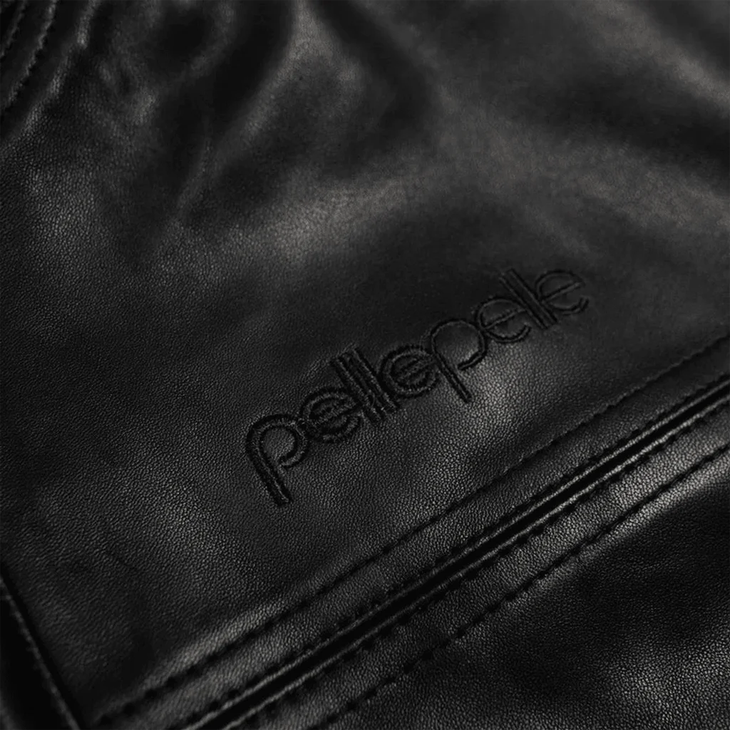Pelle Pelle Basic Burnish Black Bomber Jacket