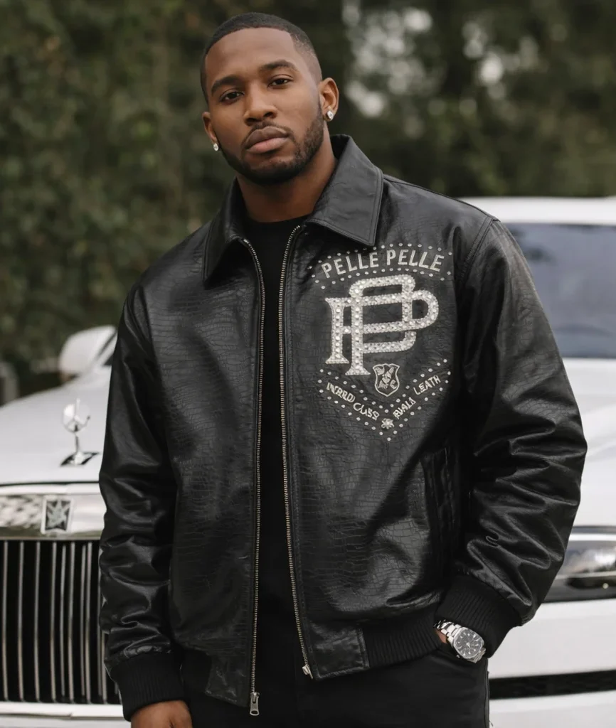 Pelle Pelle Born Free ELITE SERIES Black Leather Jacket