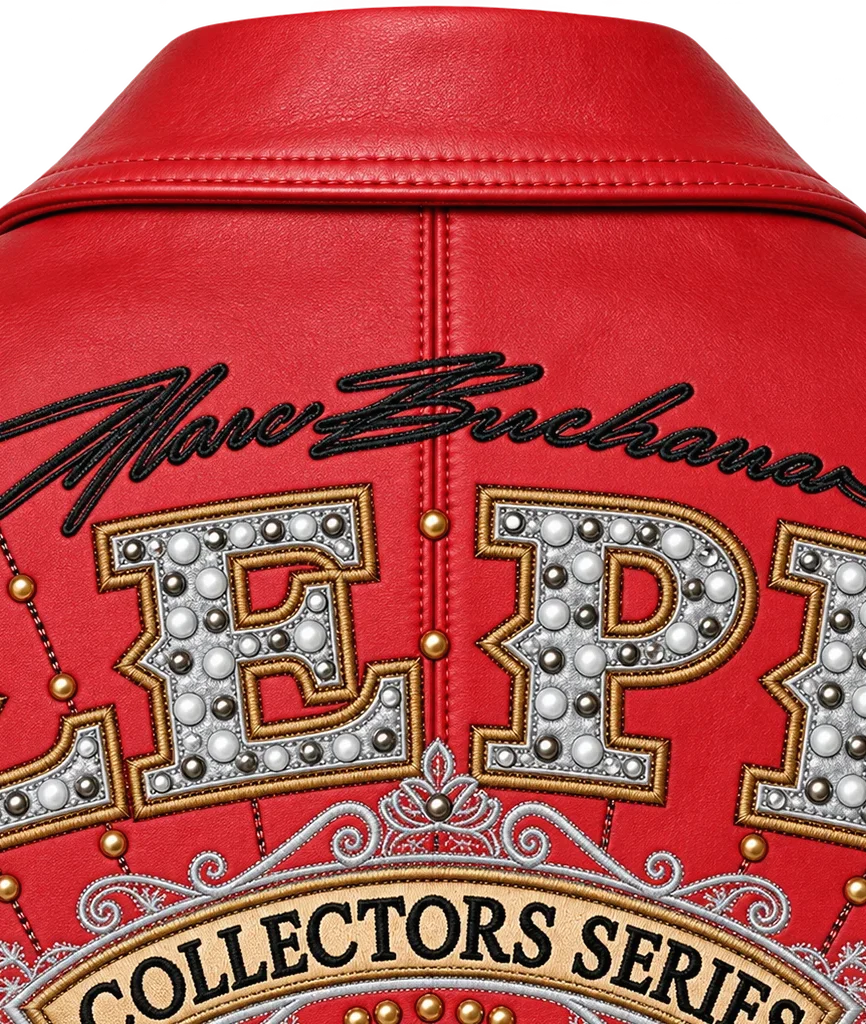 Pelle Pelle Collectors Series 45th Anniversary Red Leather Jacket
