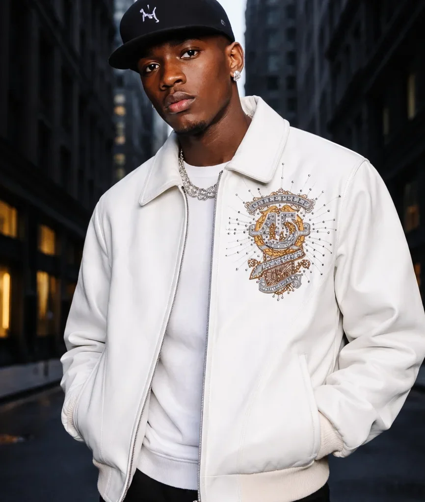 Pelle Pelle Collectors Series Limited Edition White Jacket