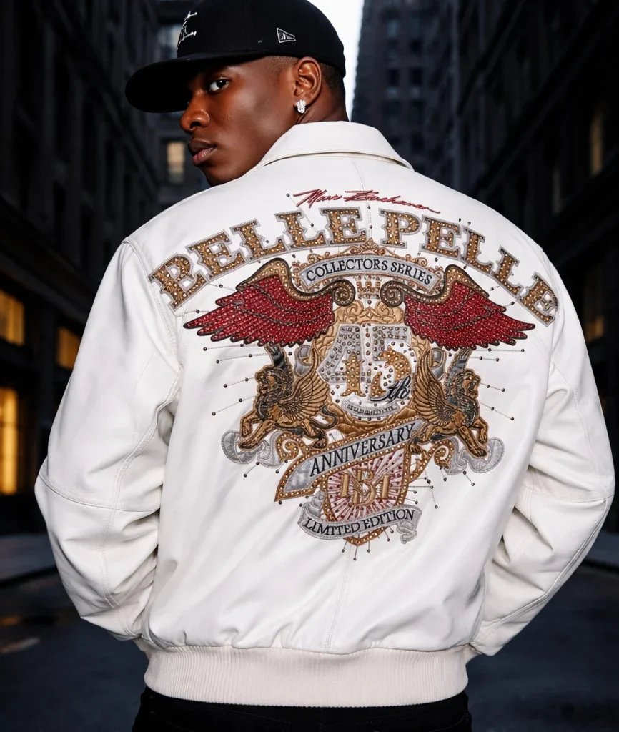 Pelle Pelle Collectors Series Limited Edition White Jacket