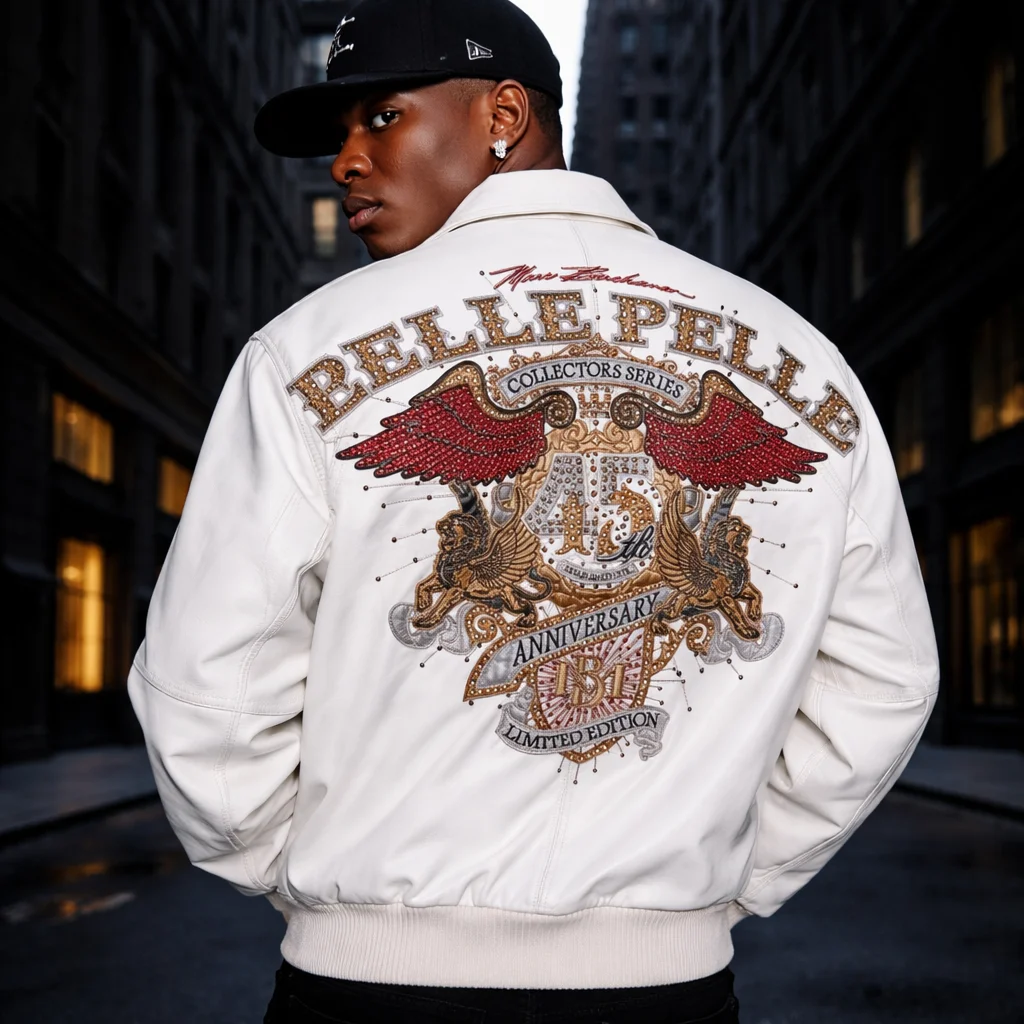 Pelle Pelle Collectors Series Limited Edition White Jacket